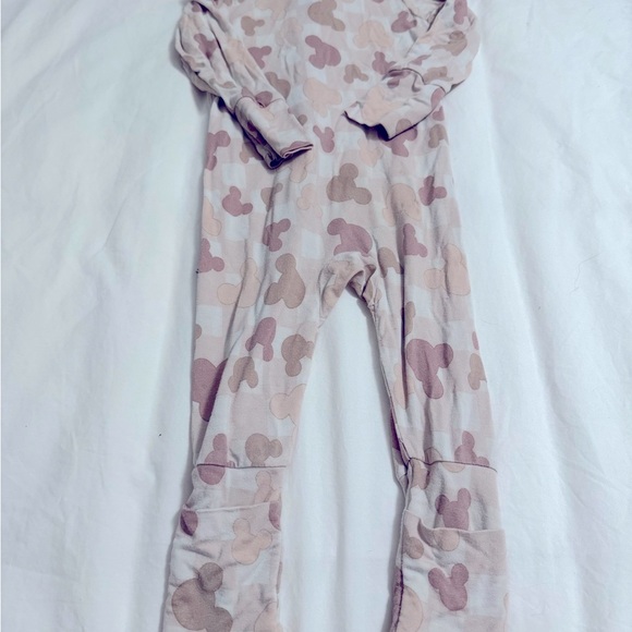 Set of 2 Super Soft. Behold Baby. 6-9M Bamboo. Mickey Pajamas. - Picture 2 of 5